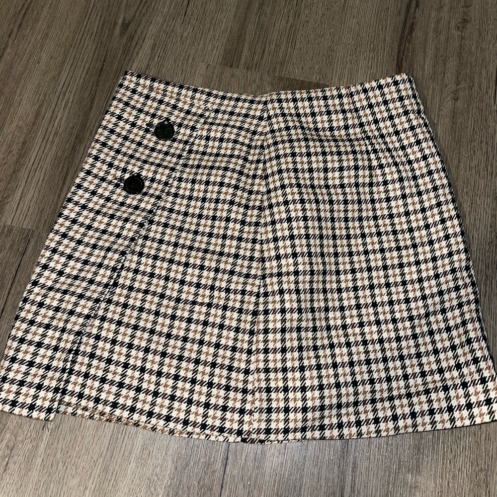 Plaid skirt